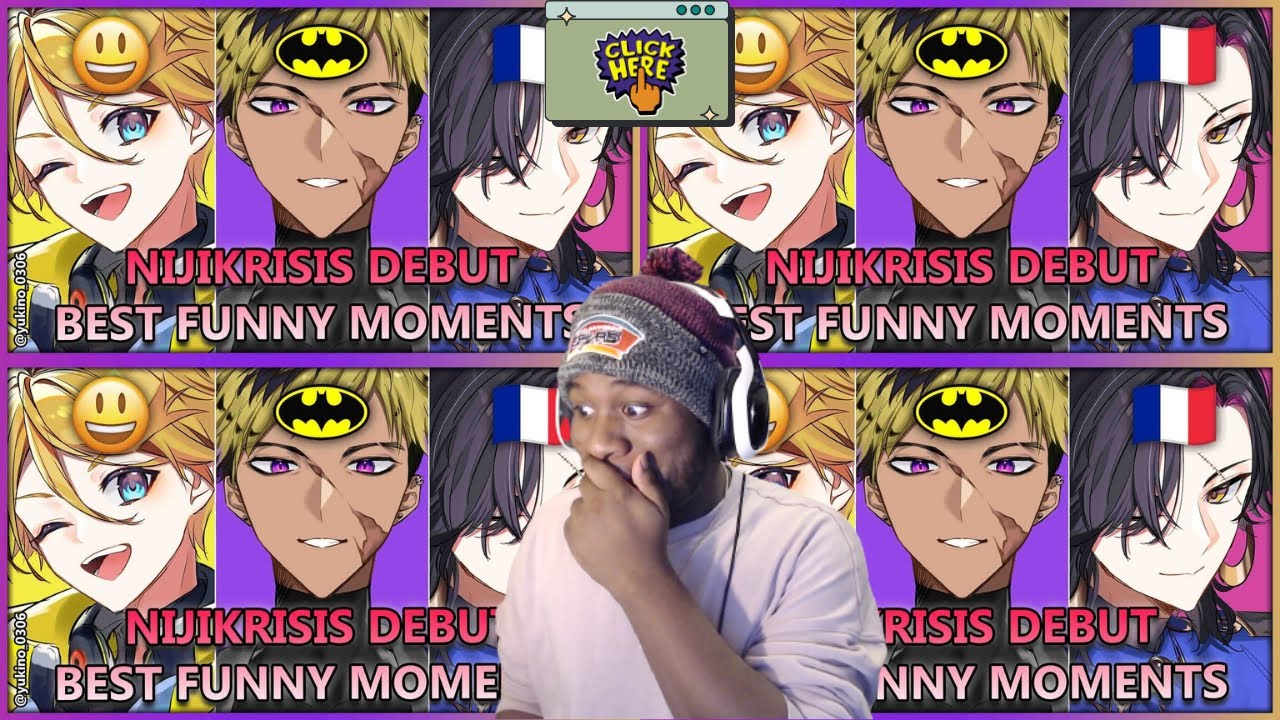 NIJIKRISIS DEBUT FUNNY MOMENTS [WAIT. WHO ARE THEY!?]