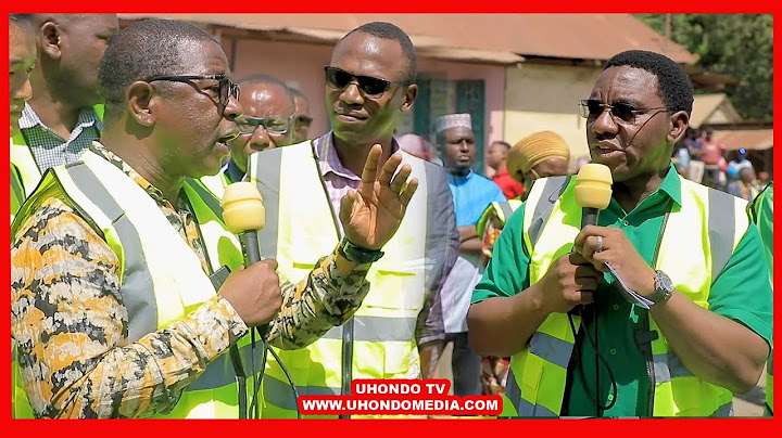 MAKONDA BAADA YA KUMPIGA SPANA MRISHO GAMBO, ULEGA AWA MKALI AMPA MASHARTI MAZITO MKANDARASI