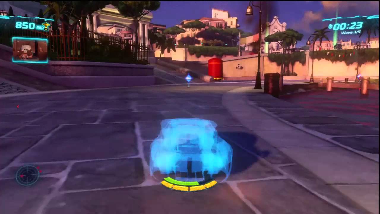 CARS ALIVE! Cars 2 gameplay - Carbon Fiber Lightning McQueen