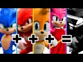 SONIC FUSION KNUCKLES FUSION TAILS FUSION AMY | What will happen next | Sonic the hedgehog