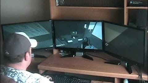 Portal 2 Chapter 4 in Eyefinity 5760 X 1080p