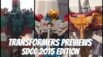 028. Hasbro Transformers Previews SDCC 2015 Edition