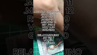 proyectos arduino y rc522 relay activa #arduino #electrinica