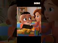 Too Much Screen Time? NO |  Bobo's World Learning Series #youtubeshorts #animation #cartoon Shorts