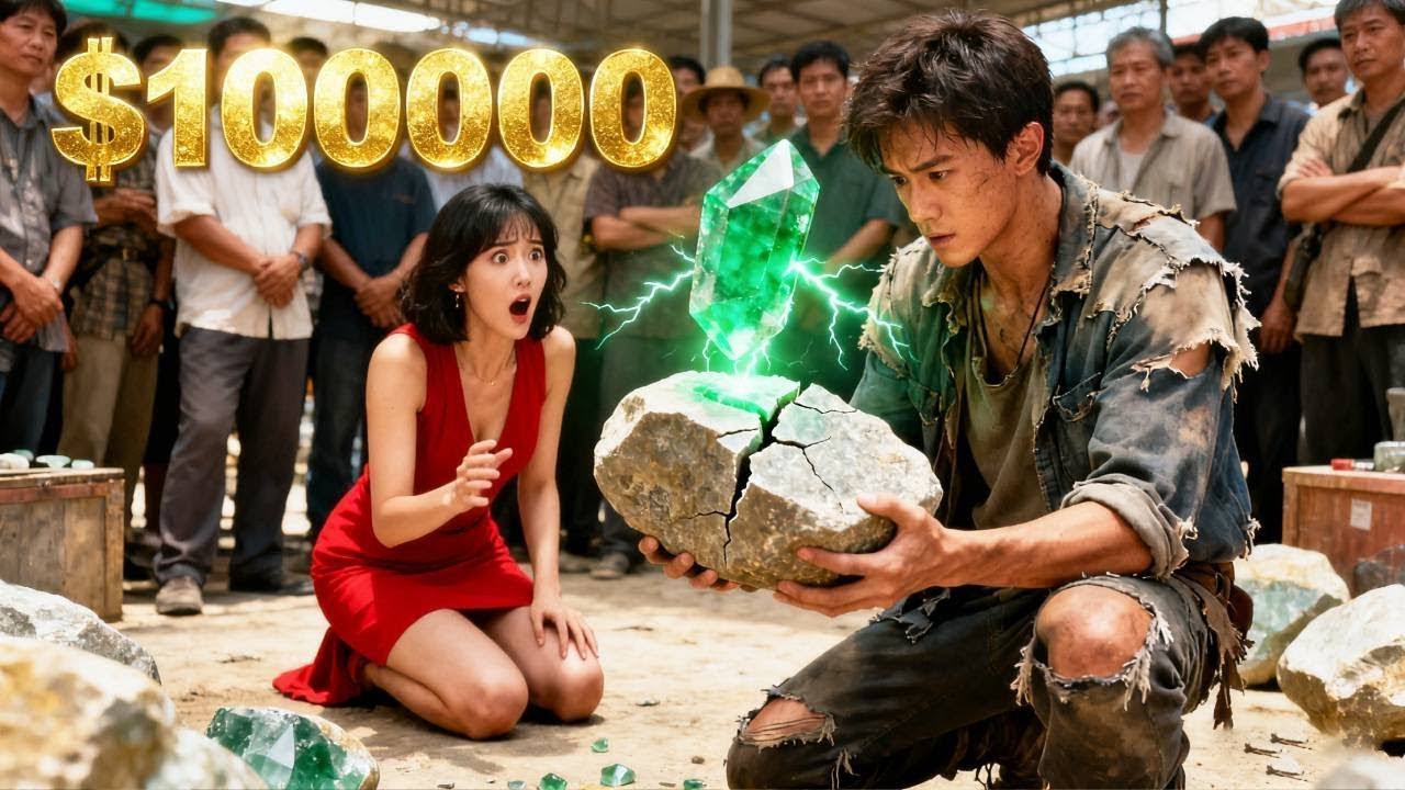 Un mendiant obtient des yeux d'or et découvre qu'un caillou ramassé vaut un million de dollars !