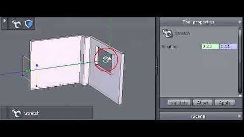 Hexagon Boolean Tool With a Curve and a Surface