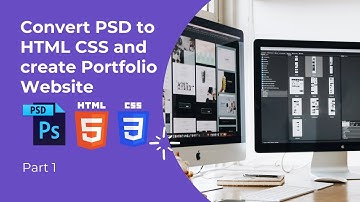 Complete Responsive Personal Portfolio Website Design Using HTML CSS from photoshop 1/2