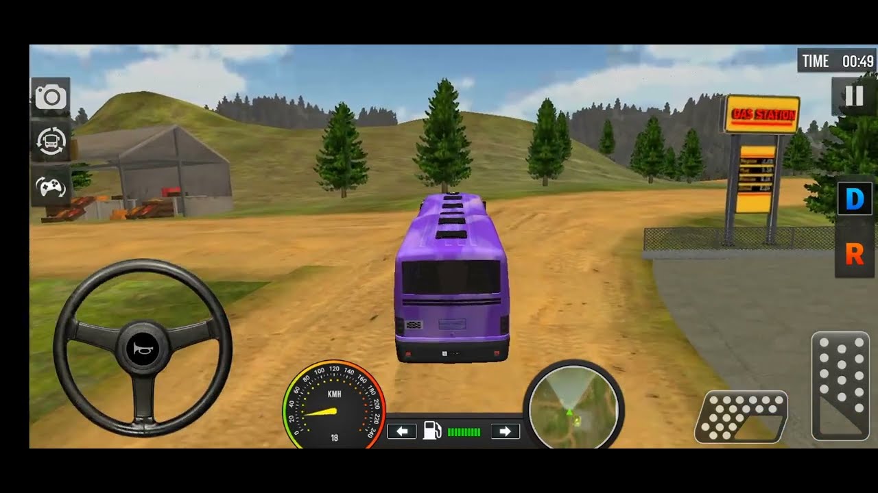 The Road Driver Bus Simulator 001 Android Gameplay Bus Driving