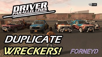 Vehicle reDuplication/cloning Glitch - DRIVER: Parallel Lines