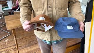 Certified Organic Canvas Camper / 5 Panel Caps by ARTIFACT