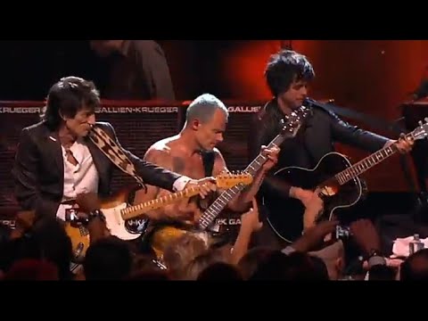 RHCP feat Ronnie wood, Slash, Billie joe..