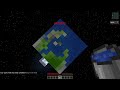 What happens if you jump from space in minecraft?