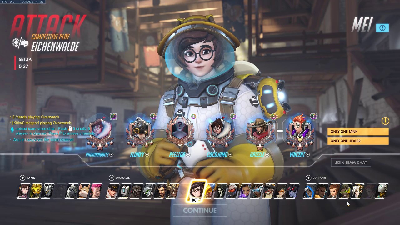 All 10 of My Placement Matches during Overwatch Competitive Season 16