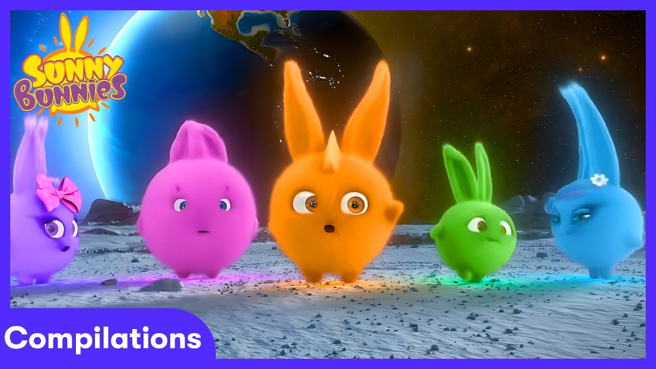 Sunny Bunnies - ¡Misión a la Luna! | Dibujos Infantiles | WildBrain Rincón de Confort