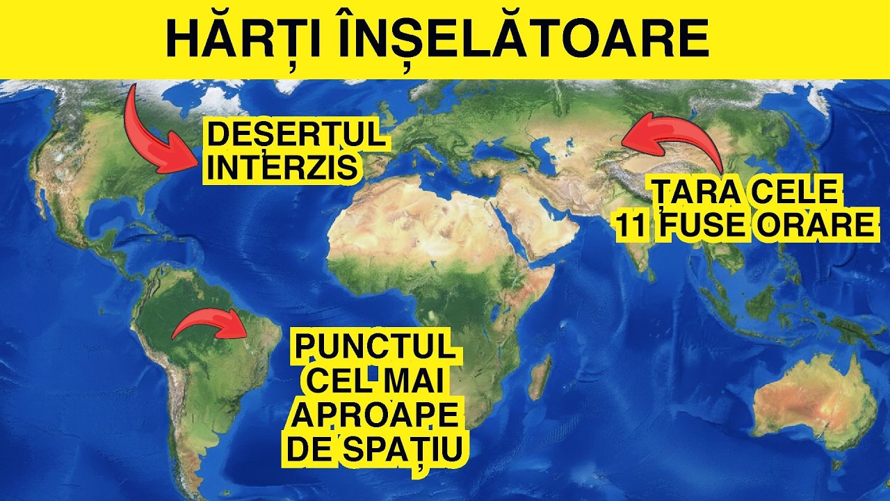 15 FAPTE Geografice Care Te Vor UIMI 🌍