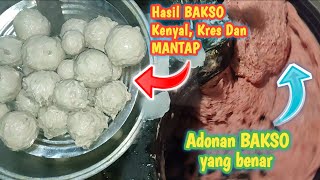 SIAP SIAP BUKA WARUNG BAKSO, resep bakso ini benar-benar kelas Super, Anti gagal pokok nya.