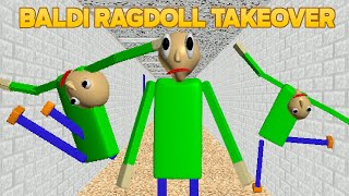 Baldi Stomp to Miss Circle | Baldis Basics Ragdoll TakeOver  [Baldi's Basics Mod]