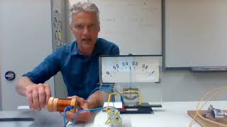Elektriciteit opwekken met een spoel en een magneet