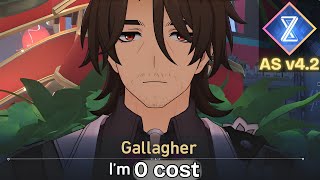 3 cost Gallagher DESTROYS 28M HP Sparxiecon | HSR v4.2 | AS 4 | 3 stars | F2P