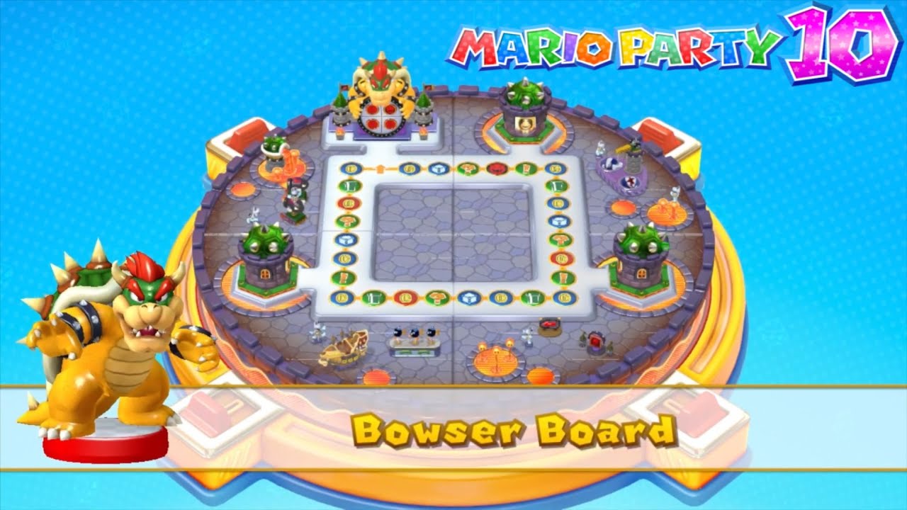 Mario Party 10 - amiibo Party: Bowser Board