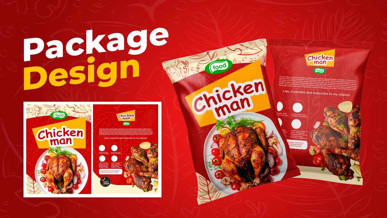 Package Design Stand-up Pouch | Pouch Packaging Design - YouTube