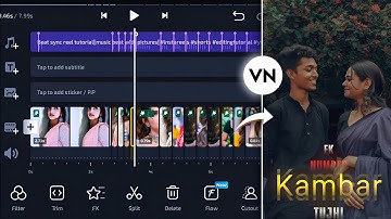 Trending Couple Lyrics Video Editing In Vn App | Vn App Lyrics Status Video Editing | Lyrics Editing