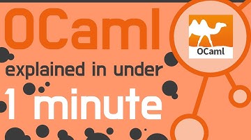 OCaml EXPLAINED in UNDER 1 MINUTE