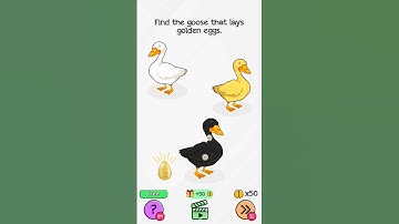 Braindom level 183 find the goose that lays goldeneggs #braindom #gaming #challenge #games #culikaku
