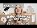 12 popular baby products you don't need (+ what I regret buying)