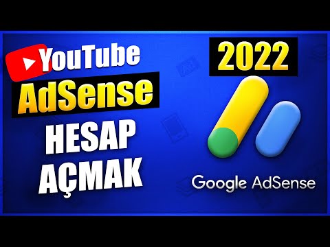 YOUTUBE ADSENSE HESABI NASIL AÇILIR ? | GOOGLE ADSENSE HESABI AÇMA | YOUTUBE ADSENSE BAĞLAMA | 2022