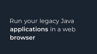 Webswig #shorts - Run your legacy Java app in a web browser screenshot 5