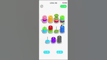 Color Hoop Stack - level 196