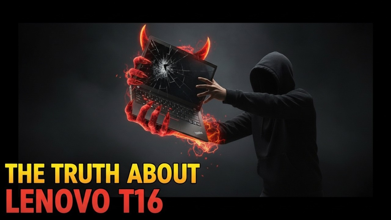 Прекратите покупать ноутбуки Lenovo ThinkPad T16 2025 года выпуска, не посмотрев это видео.
