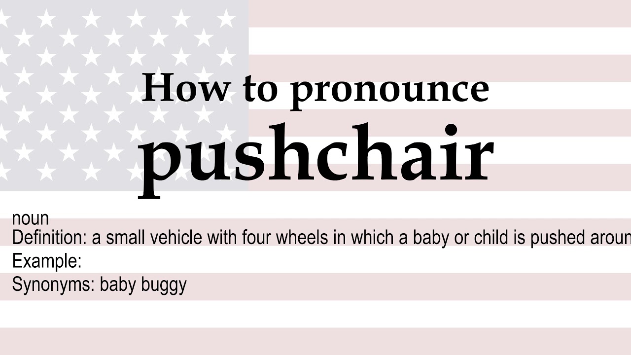pushchair meaning