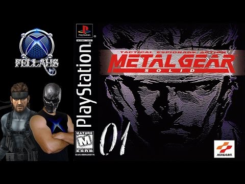 Metal Gear Solid (PS1) 100% Legendado em PT BR - HD 1080p - Parte 01