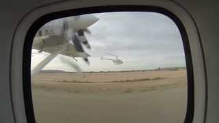 Skyvan vs. R44 race for Jerry