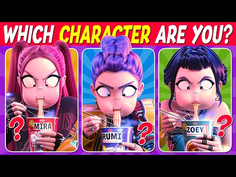 Which KPOP DEMON HUNTER Girl Are You? | Fun Personality Test