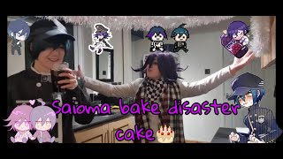 Baking an emo cake W/ Saioma | Danganronpa cosplay