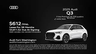 Details Audi Q3 04/30/2025 5383723 Update