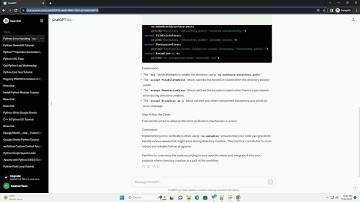 How can I make an error verifiy with os makedirs in Python