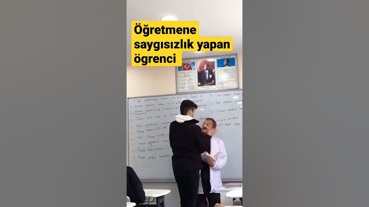 Öğretmene saygısızlık yapan öğrencinin utanç verici anları
