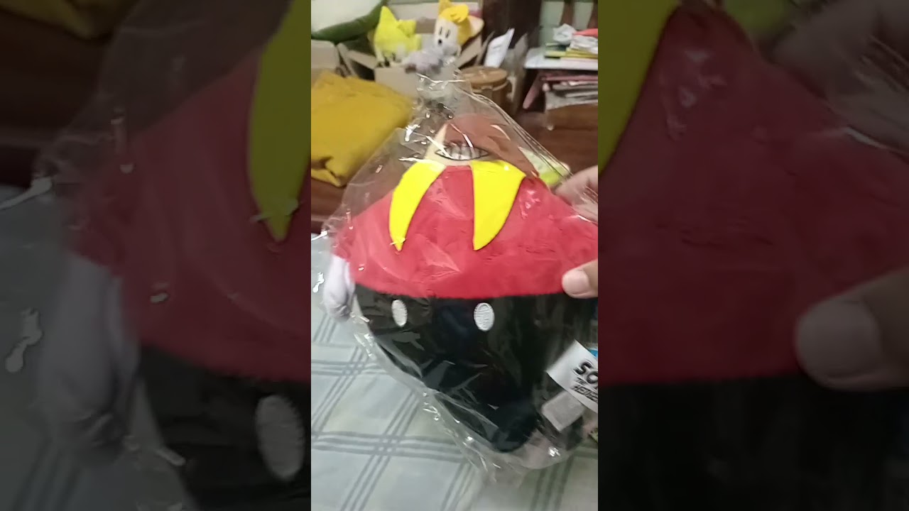 unboxing classic dr.eggman plush 