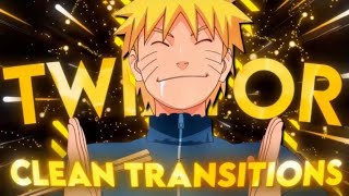 Anime Clean Transition 4k noCC Twixtor Part 1