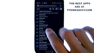 English Spanish Dictionary - Android App Review - No Data Connection Needed screenshot 5