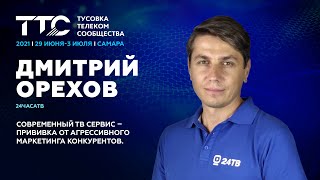 Орехов Дмитрий, 24часаТВ I Современный ТВ сервис – прививка от агрессивного маркетинга конкурентов