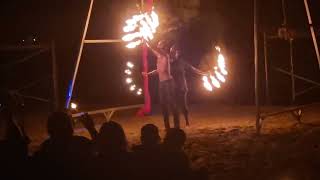 Fire Show, Mele Beach Bar