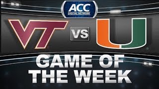Virginia Tech vs Miami | Game of the Week