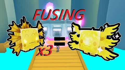 Fusing 3 Golden Hydra Axolotl - in PSX!