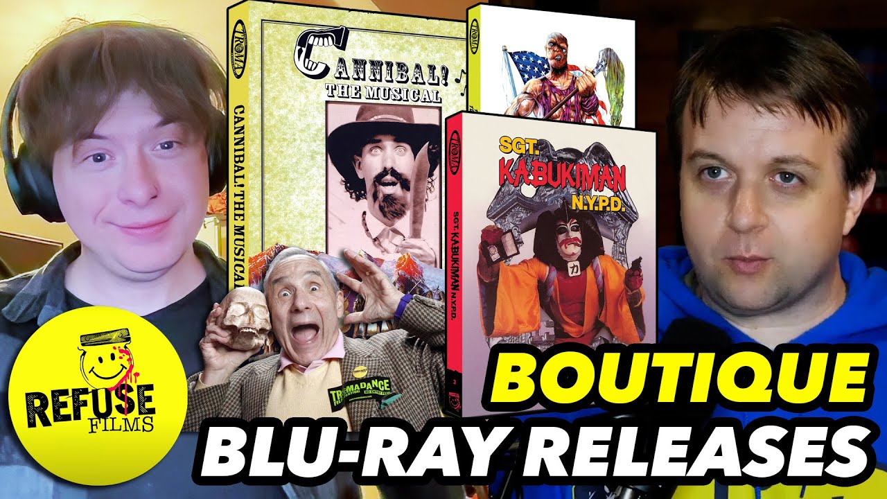 Cannibal and Troma Boutique Blu-rays with Liam Regan | Red Cow Arcade