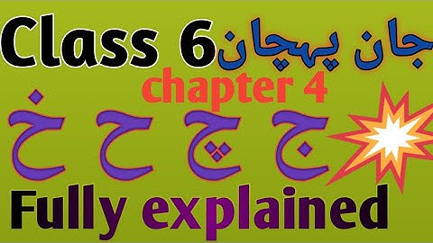 #class 6# chapter 4 #urdu jaan pehchaan # CBSE NCERT #fully explained#ZAK Study planet #